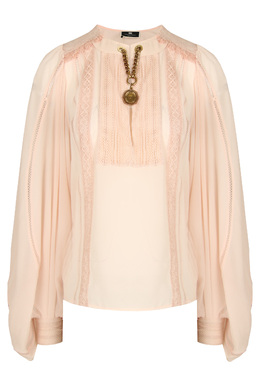 ELISABETTA FRANCHI: Розовая рубашка 