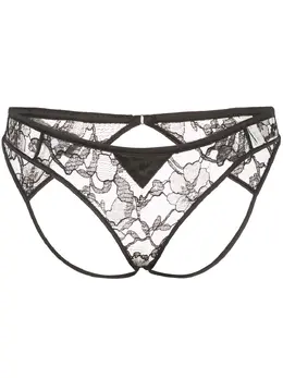 Fleur Du Mal: Чёрные трусы 