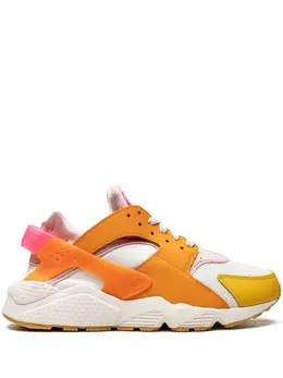Nike: Жёлтые кроссовки  Air Huarache