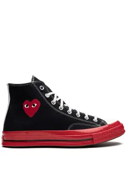 Converse: Чёрные кроссовки  Chuck Taylor 70