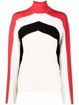 Jil Sander: Белый свитер 