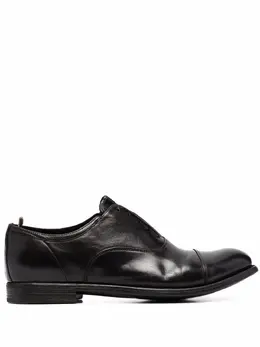 Officine Creative: Коричневые мокасины 