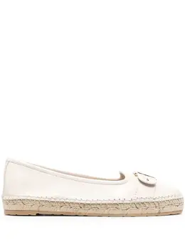 Salvatore Ferragamo: Белые мокасины  Vara