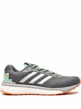 adidas: Зелёные кроссовки 