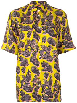 Stella McCartney: Шёлковая рубашка  Ricky