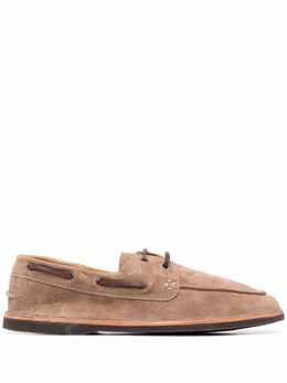 Brunello Cucinelli: Бежевые туфли 