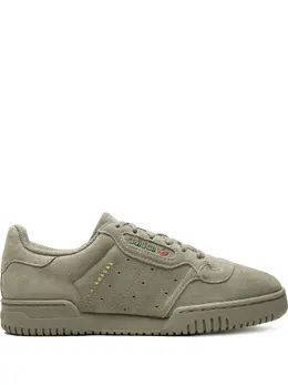 adidas YEEZY: Коричневые кроссовки 