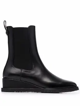 Salvatore Ferragamo: Чёрные ботинки  Wyatt