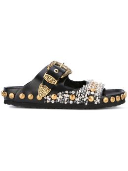 Fausto Puglisi: Чёрные сандалии 