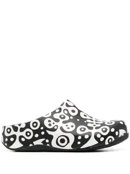 10 CORSO COMO: Чёрные сабо 