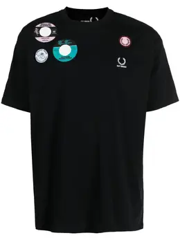 Raf Simons X Fred Perry: Футболка с коротким рукавом 