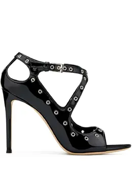 Giuseppe Zanotti Design: Чёрные сандалии  Alyson