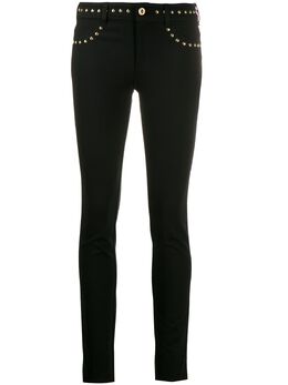 Versace Jeans Couture: Чёрные брюки 