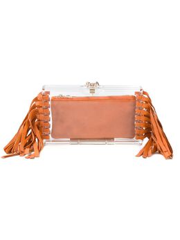Charlotte Olympia: Оранжевый клатч 
