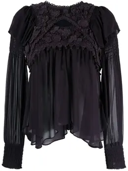 ISABEL MARANT: Кружевная блуза 