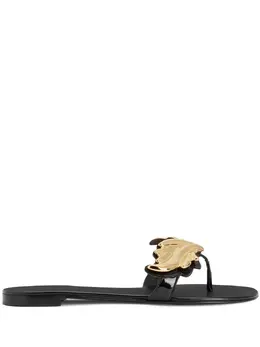 Giuseppe Zanotti: Чёрные сандалии  Cruel