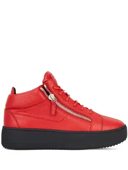 Giuseppe Zanotti: Красные кроссовки  Kriss