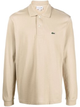 Lacoste: Поло с длинным рукавом 
