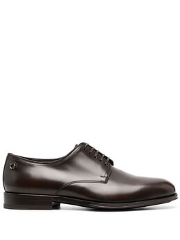 Salvatore Ferragamo: Коричневые туфли  Gancini