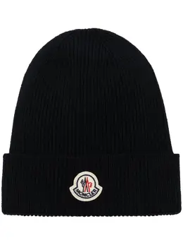 Moncler: Чёрная шапка 