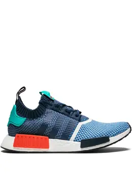 adidas: Многоцветные кроссовки  NMD_R1 Primeknit