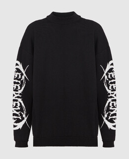 Vetements: Чёрный свитер 