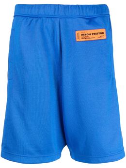 Heron Preston: Голубые шорты 
