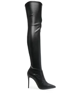 Casadei: Чёрные ботинки  Julia