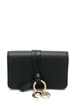 Chloé: Чёрный кошелёк  Alphabet