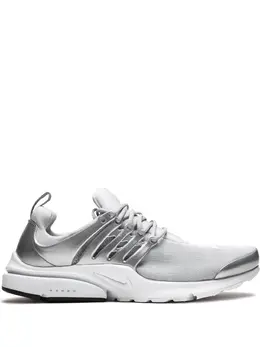 Nike: Серебристые кроссовки  Air Presto