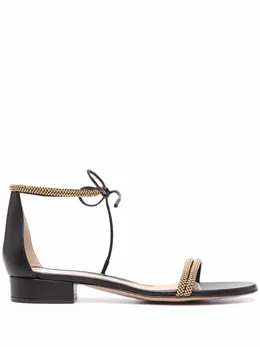 Gianvito Rossi: Чёрные сандалии 