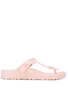 Birkenstock: Светлые мокасины  Gizeh
