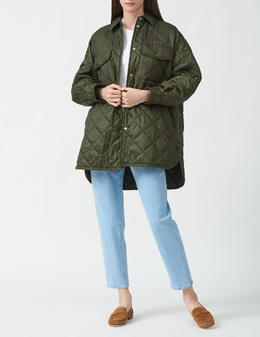 WEEKEND MAX MARA: Куртка цвета хаки 