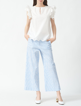 WEEKEND MAX MARA: Блакитні брюки 