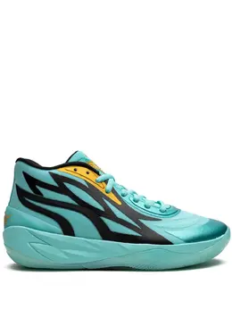 PUMA: Зелёные кроссовки 