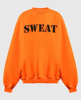 Vetements: Помаранчеві світшоти 