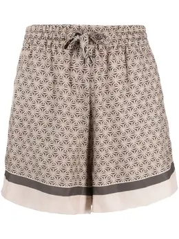 Brunello Cucinelli: Шорты с принтом 