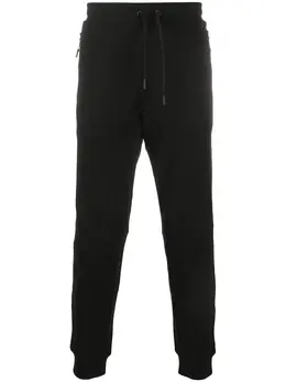 Armani Exchange: Чёрные брюки 
