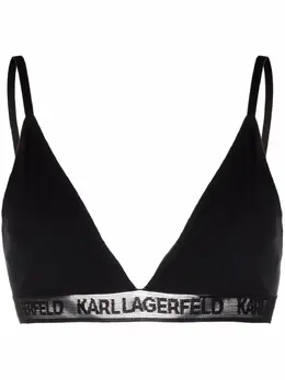 Karl Lagerfeld: Чёрный бюстгальтер 