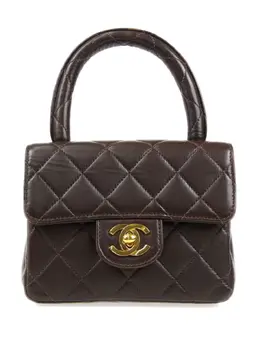 CHANEL Pre-Owned: Коричневая сумка 
