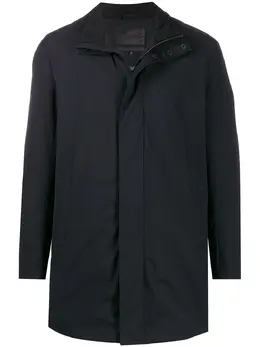 Emporio Armani: Голубое пальто 