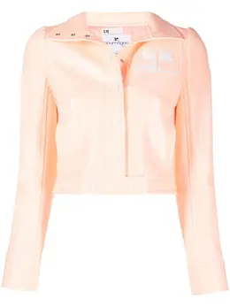 Courrèges: Белая куртка 