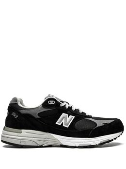 New Balance: Чёрные кроссовки 