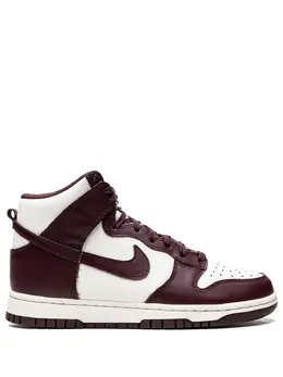 Nike: Белые кроссовки  Dunk High