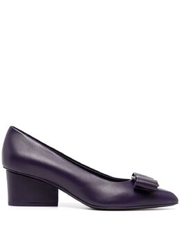 Salvatore Ferragamo: Тёмные туфли  Viva