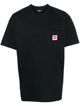 Carhartt WIP: Хлопковая футболка 