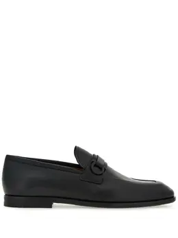 Ferragamo: Чёрные туфли  Gancini