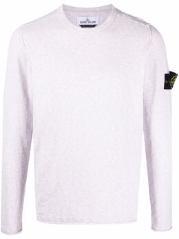 Stone Island: Розовый свитер  Compass