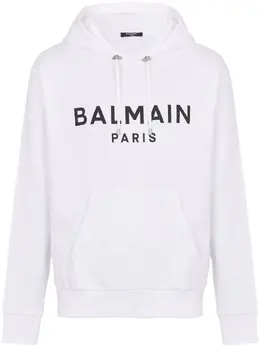 Balmain: Толстовка с принтом 