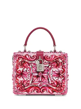 Dolce & Gabbana: Сумка  Dolce Box с принтом